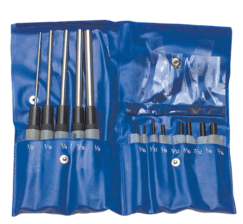 National KS60HMC013 13 Pieces Regular & Long Drive Pin Punch Set – Model HMC-013; 1/16" to 3/8" Diameter Online