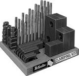 NORTHWESTERN TOOLS 11510 Metric Clamping Kits – All Blocks and Clamps; Table Slot: 12; Stud Size: M10 Supply