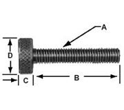 NORTHWESTERN TOOLS 20001 Knurled Head Screws; Net Lbs. Per 100: 3 Online
