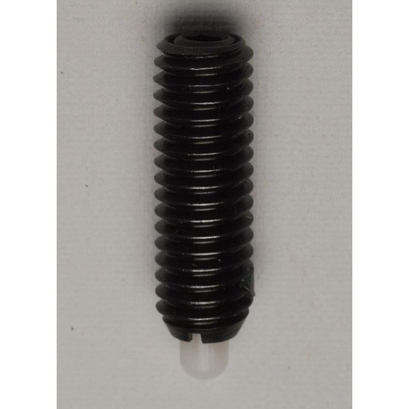 NORTHWESTERN TOOLS 33307 Standard Length Spring Plungers – Light Pressures – With Lock Element – White Delrin Nose, End Force: 1.5 Initial x 3.0 Half x 4.5 Full Supply